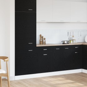 Gabinete de Cajones de Roble Negro - 50x46x81.5 cm de , Armarios de cocina - Ref: Foro24-863257, Precio: 95,08 €, Descuento: %