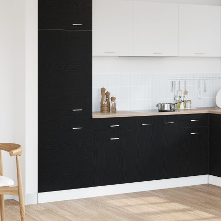 Gabinete de Cajones de Roble Negro - 50x46x81.5 cm de , Armarios de cocina - Ref: Foro24-863257, Precio: 95,08 €, Descuento: %