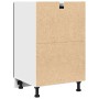 Gabinete de Cajones de Roble Negro - 50x46x81.5 cm de , Armarios de cocina - Ref: Foro24-863257, Precio: 95,08 €, Descuento: %