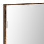 Cabinet de Espejo de Baño con Luz LED Roble Ahumado 80x37 cm de , Tocadores de baño - Ref: Foro24-863303, Precio: 62,39 €, De...