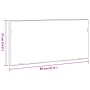 Gabinete de Espejo de Baño con Luz LED Gris Sonoma 80x37 cm de , Tocadores de baño - Ref: Foro24-863304, Precio: 64,35 €, Des...