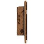 Gabinete de Espejo de Baño con Luz LED Madera Vieja 80x37 cm de , Tocadores de baño - Ref: Foro24-863306, Precio: 62,39 €, De...