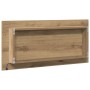 Gabinete de espejo de baño con luz LED acabado roble artesanal 80x37 cm de , Tocadores de baño - Ref: Foro24-863307, Precio: ...