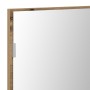 Gabinete de espejo de baño con luz LED acabado roble artesanal 80x37 cm de , Tocadores de baño - Ref: Foro24-863307, Precio: ...