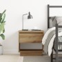 Cabinet de Noche Roble Artesanal 45x34x46 cm Madera Elaborada de , Mesitas de noche - Ref: Foro24-863335, Precio: 52,86 €, De...