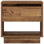Cabinete de noche 2 pcs Madera antigua 45x34x45 cm Madera de ingeniería de , Mesitas de noche - Ref: Foro24-863334, Precio: 8...