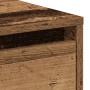 Cabinete de noche 2 pcs Madera antigua 45x34x45 cm Madera de ingeniería de , Mesitas de noche - Ref: Foro24-863334, Precio: 8...