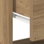 Cabinet de Noche Roble Artesanal 45x34x46 cm Madera Elaborada de , Mesitas de noche - Ref: Foro24-863335, Precio: 52,86 €, De...