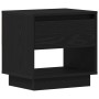 Mesita de Noche Roble Negro 45x34x48 cm Madera Ingenierizada de , Mesitas de noche - Ref: Foro24-863337, Precio: 54,24 €, Des...