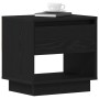 Mesita de Noche Roble Negro 45x34x48 cm Madera Ingenierizada de , Mesitas de noche - Ref: Foro24-863337, Precio: 54,24 €, Des...