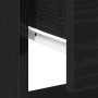 Mesita de Noche Roble Negro 45x34x48 cm Madera Ingenierizada de , Mesitas de noche - Ref: Foro24-863337, Precio: 54,24 €, Des...
