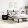 Cabecera de Cama 2 pcs Negro Roble 45x34x49 cm Madera Elaborada de , Mesitas de noche - Ref: Foro24-863338, Precio: 92,87 €, ...