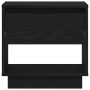 Cabecera de Cama 2 pcs Negro Roble 45x34x49 cm Madera Elaborada de , Mesitas de noche - Ref: Foro24-863338, Precio: 92,87 €, ...