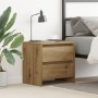 Cabinete de Noche  de Roble Artisan 45x34x44,5 cm Madera Elaborada | Foro24.es | Tu tienda online para hogar, jardín y más Foro24.es