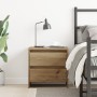 Cabinete de Noche  de Roble Artisan 45x34x44,5 cm Madera Elaborada | Foro24.es | Tu tienda online para hogar, jardín y más Foro24.es