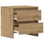 Cabinete de Noche  de Roble Artisan 45x34x44,5 cm Madera Elaborada | Foro24.es | Tu tienda online para hogar, jardín y más Foro24.es
