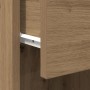 Armario de Baño Roble Artesanal 32x34x90 cm Madera Elaborada de , Armarios y almacenamiento - Ref: Foro24-863418, Precio: 72,...