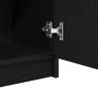 Armario de baño Roble Negro 32x34x90 cm Madera Elaborada de , Armarios y almacenamiento - Ref: Foro24-863419, Precio: 74,16 €...