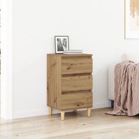 Comprar Cabinete de Noche Castaño Artesanal