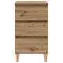 Cabinete de Noche  Castaño Artesanal 40x35x70 cm Madera Elaborada | Foro24.es | Tu tienda online para hogar, jardín y más Foro24.es