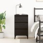 Mesita de Noche  Negro Roble 40x35x70 cm Madera Elaborada | Foro24.es | Tu tienda online para hogar, jardín y más Foro24.es
