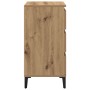 Gabinete de Noche Roble Artesanal 40x35x70 cm Madera Ingeniería de , Mesitas de noche - Ref: Foro24-863438, Precio: 80,22 €, ...