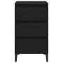 Mesita de Noche  Negro Roble 40x35x70 cm Madera Elaborada | Foro24.es | Tu tienda online para hogar, jardín y más Foro24.es