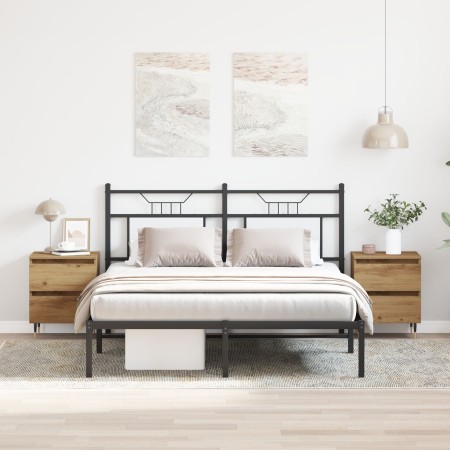 Mesitas de Noche  2 pcs Roble Artesanal 40x35x50 cm Madera Ingenierizada | Foro24.es | Tu tienda online para hogar, jardín y más Foro24.es