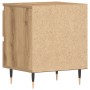Mesita de Noche Roble Artesanal 40x35x50 cm Madera Engineered de , Mesitas de noche - Ref: Foro24-863464, Precio: 60,17 €, De...