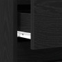 Mesas de Noche 2 pcs Negros de Roble 40x35x50 cm Madera Ingenierizada de , Mesitas de noche - Ref: Foro24-863467, Precio: 114...