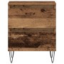 Mesita de Noche Madera Vieja 40x35x50 cm Madera Compuesta de , Mesitas de noche - Ref: Foro24-863482, Precio: 59,70 €, Descue...