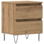 Gabinete de Noche Roble Artesano 40x35x50 cm Madera Recomendada | Foro24.es | Tu tienda online para hogar, jardín y más Foro24.es