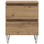Gabinete de Noche Roble Artesano 40x35x50 cm Madera Recomendada | Foro24.es | Tu tienda online para hogar, jardín y más Foro24.es