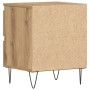 Gabinete de Noche Roble Artesano 40x35x50 cm Madera Recomendada | Foro24.es | Tu tienda online para hogar, jardín y más Foro24.es