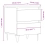 Gabinete de Noche Roble Artesano 40x35x50 cm Madera Recomendada | Foro24.es | Tu tienda online para hogar, jardín y más Foro24.es