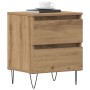 Cajones de Noche 2 pcs Roble Artisan 40x35x50 cm Madera Ingenierizada de , Mesitas de noche - Ref: Foro24-863485, Precio: 103...