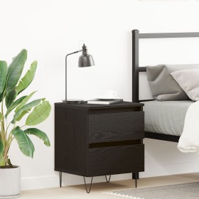 Comprar Cabinet de Noche Negro Roble 40x35x50 cm