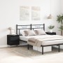 Mesitas de Noche 2 pcs Roble Negro 40x35x50 cm Madera Elaborada de , Mesitas de noche - Ref: Foro24-863487, Precio: 109,51 €,...