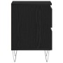 Mesitas de Noche 2 pcs Roble Negro 40x35x50 cm Madera Elaborada de , Mesitas de noche - Ref: Foro24-863487, Precio: 109,51 €,...
