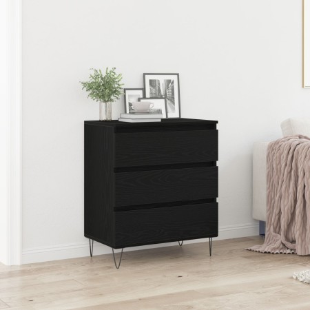 Sideboard  con cajones Negro Roble 60x35x70 cm Madera de ingeniería | Foro24.es | Tu tienda online para hogar, jardín y más Foro24.es