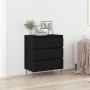 Sideboard  con cajones Negro Roble 60x35x70 cm Madera de ingeniería | Foro24.es | Tu tienda online para hogar, jardín y más Foro24.es