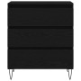 Sideboard  con cajones Negro Roble 60x35x70 cm Madera de ingeniería | Foro24.es | Tu tienda online para hogar, jardín y más Foro24.es