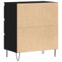 Sideboard  con cajones Negro Roble 60x35x70 cm Madera de ingeniería | Foro24.es | Tu tienda online para hogar, jardín y más Foro24.es