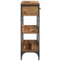 Mesa Consola Madera Vieja 72,5x25x75 cm Madera de Ingeniería y Acero de , Mesas auxiliares - Ref: Foro24-863519, Precio: 82,5...