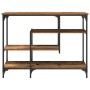 Mesa Consola de madera antigua 100x35x75 cm de madera aglomerada y acero de , Mesas auxiliares - Ref: Foro24-863559, Precio: ...