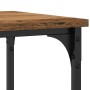 Mesa Consola de madera antigua 100x35x75 cm de madera aglomerada y acero de , Mesas auxiliares - Ref: Foro24-863559, Precio: ...