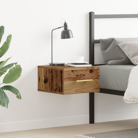 Cabinet de Noche Wall-Mounted Madera Vieja 35x35x20 cm de , Taquillas y armarios de almacenamiento - Ref: Foro24-863782, Prec...