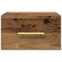 Cabinet de Noche Wall-Mounted Madera Vieja 35x35x20 cm de , Taquillas y armarios de almacenamiento - Ref: Foro24-863782, Prec...