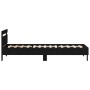 Cama  con Luces LED Roble Negro 75x190 cm Madera Ingenierizada | Foro24.es | Tu tienda online para hogar, jardín y más Foro24.es