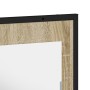 Espejo de baño con estante de roble sonoma 50x12x60 cm de madera elaborada de , Tocadores de baño - Ref: Foro24-864339, Preci...